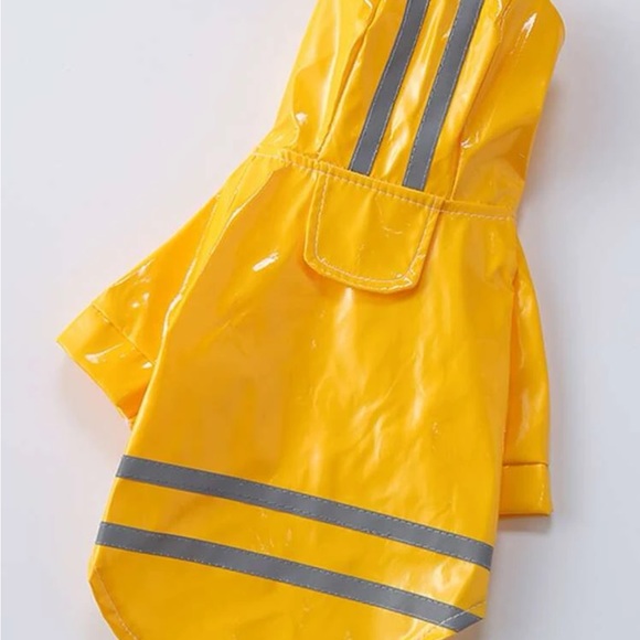 DOG/PET YELLOW RAINCOAT - Picture 2 of 9